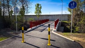 Lávka přes Bylanku je hotová