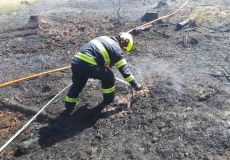 Obrazem: V Orlických horách hořelo, na pomoc vyrazili i hasiči z Pardubického kraje
