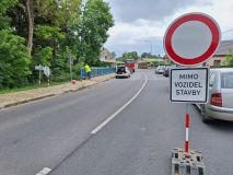 V Podlažicích začala rekonstrukce mostu. Práce potrvají čtyři měsíce
