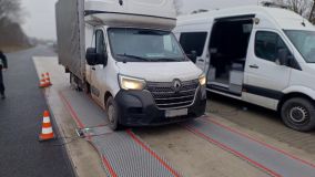 Pět dodávek a pět překročení nejvyšší povolené hmotnosti