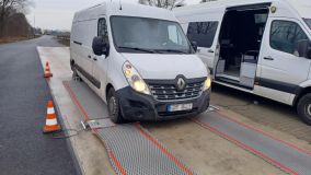 Pět dodávek a pět překročení nejvyšší povolené hmotnosti