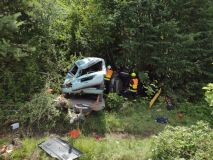 Při dopravní nehodě u obce Březová nad Svitavou se zranili tři lidé