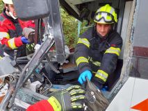 Kvůli nehodě autobusu a dodávky u Cerekvice nad Loučnou byl byl aktivován traumaplán. Devět osob utrpělo zranění