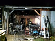 Šestnáct požárů během silvestrovské noci se rozhořelo v kraji