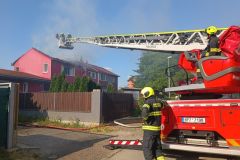 V Ohrazenicích došlo k požáru finských domků