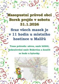 Masopust v Pardubickém kraji: Sobota nabídne masopustní obchůzky tak, jak se konaly před sto lety