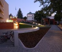 Nově revitalizovaný park v Ústí nad Orlicí je krásným místem k odpočinku a procházkám a nově i letním kinem