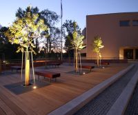 Nově revitalizovaný park v Ústí nad Orlicí je krásným místem k odpočinku a procházkám a nově i letním kinem
