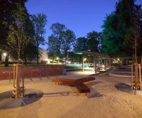 Nově revitalizovaný park v Ústí nad Orlicí je krásným místem k odpočinku a procházkám a nově i letním kinem