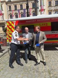 Pardubičtí hasiči mají nový spojový a komunikační vůz Mercedes Sprinter