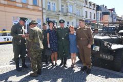 Ústí nad Orlicí zaplnila v sobotu 12. srpna historická vojenská technika. Podívejte se na její spanilou jízdu