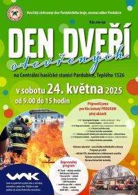 Své dveře návštěvníkům otevřou v sobotu hasiči z Pardubic, navštívit můžete i Vodovody a kanalizace