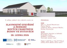 Ve středu budou slavnostně otevřeny nové budovy charity v Lánech
