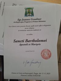 V kostele sv. Bartoloměje uchovali poselství dalším generacím
