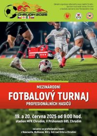 Profesionální hasiči z několika zemí se utkají ve fotbale