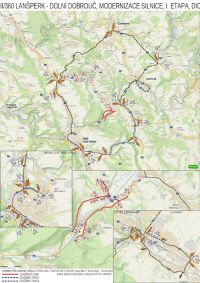 Začala modernizace silnice z Lanšperku do Dolní Dobrouče. Doprava bude omezena ve třech etapách