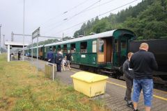 Historický parní vlak v sobotu 1. července vyrazil na cestu. Do konce prázdnin se s ním můžete svézt ještě několikrát