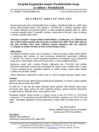 Hygienici zakázali koupání na Dlouhém rybníku v Lanškrouně
