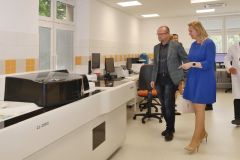 Moravskotřebovská nemocnice se pyšní moderními laboratořemi klinické biochemie