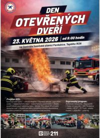 Hasiči v Pardubicích chystají den otevřených dveří, mají připravený zajímavý program