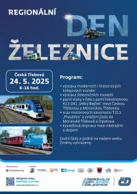 První regionální den železnic se bude konat již tuto sobovu v České Třebové