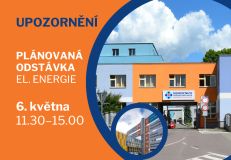 Orlickoústeckou nemocnici omezí odstávka elektrické energie