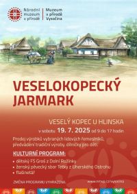 Řemeslníci se předvedou na jarmarku na Veselém kopci. K mání budou i ochutnávky regionálních potravin či lidová hudba