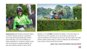 Vizitky a startovní čísla: Tito koně a žokejové se postaví na start 135. Velké pardubické se Slavia pojišťovnou