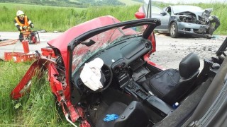 vážná dopravní nehoda na Lanškrounsku