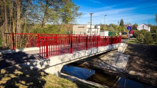 Lávka přes Bylanku je hotová