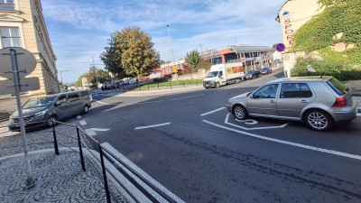 Poslední etapa opravy Lanškrounské ulice v Moravské Třebové byla dokončena. Nyní se řeší budoucnost Olomoucké ulice