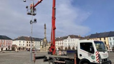 Moravská Třebová zvyšuje bezpečnost svých ulic instalací nového veřejného osvětlení