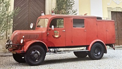 Propagační jízda historickou hasičskou technikou vyrazí ze Svitav, během čtyř dnů urazí na 400 kilometrů a tady se zastaví