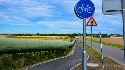 Pod&eacute;l jihov&yacute;chodn&iacute;ho obchvatu Pardubic povede nov&aacute; cyklostezka, propoj&iacute; tři m&iacute;stn&iacute; č&aacute;sti města