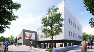 architektonický návh nových ateliérů Střední školy uměleckoprůmyslové, foto zdroj Pardubický kraj