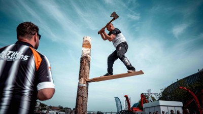 V Lanškrouně se chystá adrenalinová podívaná, dřevorubecká soutěž Timbersports®