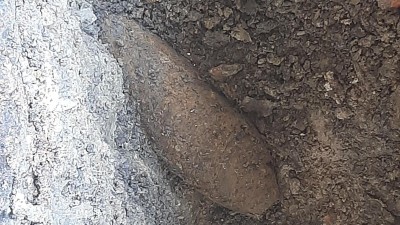 V areálu firmy v České Třebové našli dělníci při kopání ruskou dělostřeleckou minu