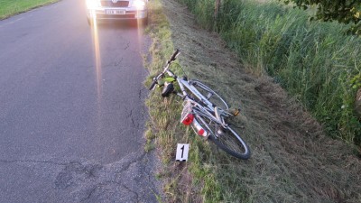 Policisté hledají svědky pádu cyklisty mezi obcemi Luková a Lanškroun