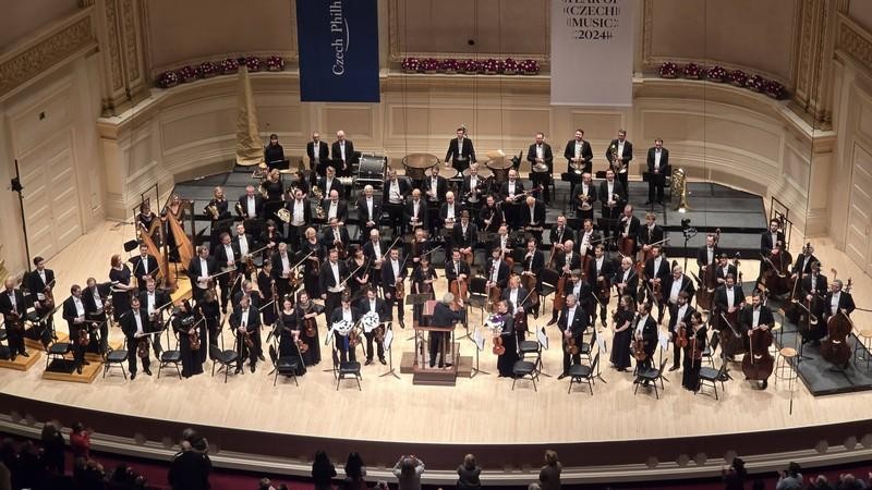 Koncert České filharmonie v Carnegie Hall, foto zdroj Pardubický kraj