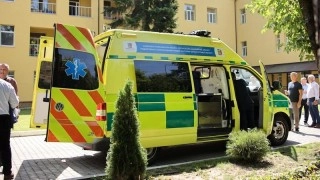 Sanitka z Pardubického kraje bude pomáhat pacientům v ukrajinském Zakarpatí