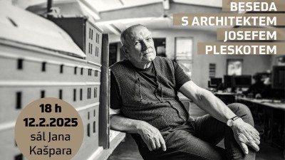 Do Pardubic přijede besedovat Josef Pleskot, významná osobnost české architektury