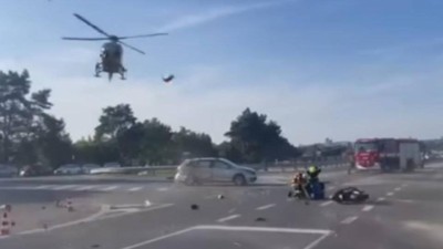Smutný víkend na silnicích zakončila tragická nehoda motorkářky před odbočkou k Peklu Čertovina