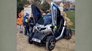 nejmenší auto ve službách policie, foto zdroj Polici ČR