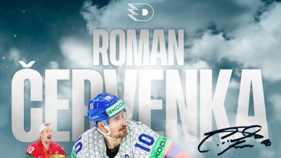 Novou posilou hokejového týmu Dynama je hvězdný Roman Červenka