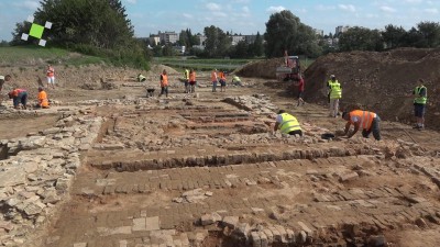 Archeologický průzkum uzavře jízdní pruh silnici III/30523 ve směru z Vysokého Mýta k Vraclavi