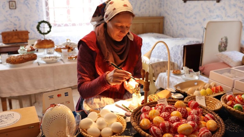 ilustračn&iacute; foto, Velikonoce na Vesel&eacute;m kopci