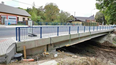 Most v Podlažicích je po více než čtvrt roce opět v provozu