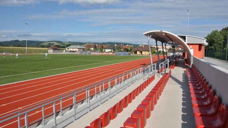 Lehkoatletický stadion Romana Šebrlehofoto zdroj Petr Celý, zdroj mapy.cz